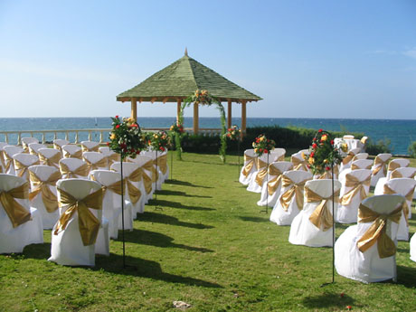 photos of wedding villa design and decorations